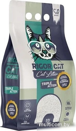 Наполнитель для туалета Rigor Cat Алоэ вера (10л)