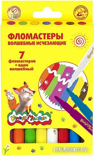 Фломастеры Каляка-Маляка ФИКМ08 (7 цв)