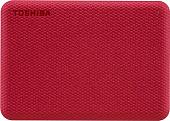 Внешний накопитель Toshiba Canvio Advance 1TB HDTCA10ER3AA (красный)
