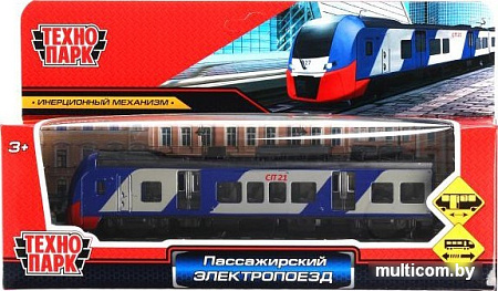 Поезд Технопарк Пассажирский электропоезд ELTRAIN-17-BUSR