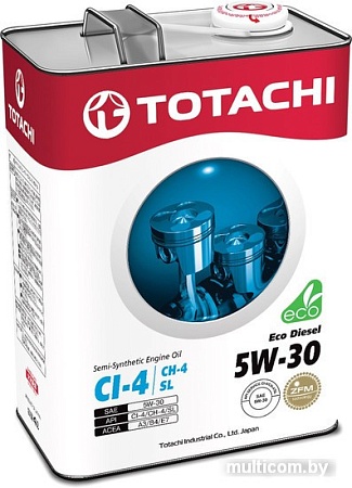 Моторное масло Totachi Eco Diesel 5W-30 4л