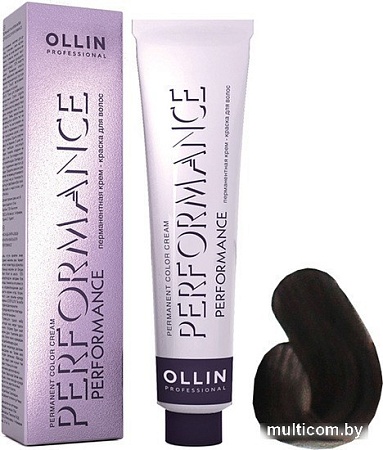 Ollin Professional Performance 4/0 шатен