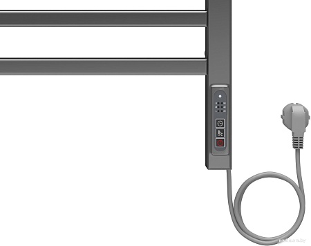 Полотенцесушитель Aquatek Альтаир П7 500x700 (Quick Touch)