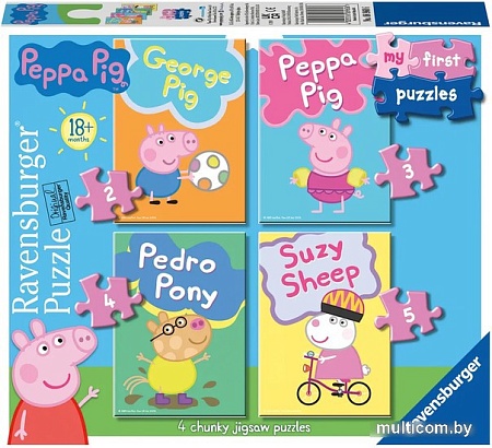 Мозаика/пазл Ravensburger Свинка Пеппа R06960 (14 эл)
