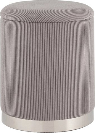 Stool Group Эмили 19A205CG-17 (серебро/вельвет серый)