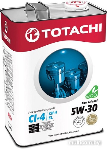 Моторное масло Totachi Eco Diesel 5W-30 4л