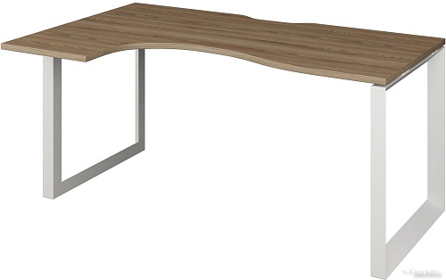 Стол Программа Техно Аргентум-МП НТМП.О-040 левый (дуб сафари/белый)