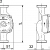 Насос Grundfos UPS 25-40 N 180