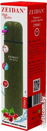 Термос ZEIDAN Z-9061 0.75л (зеленый)