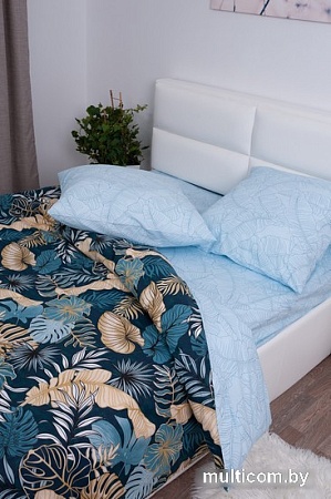 Постельное белье Миланика Экзотика 1.5сп (поплин)