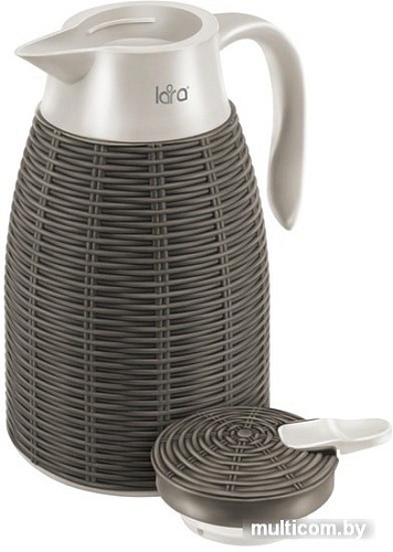 Кувшин-термос Lara LR04-80 1л (серый)