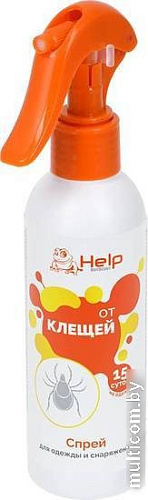 Спрей от насекомых Help От клещей инсектицидный 80225 200 мл