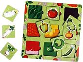 Развивающая игра WoodLand Toys Вкладыш Фрукты, овощи и ягоды 155102