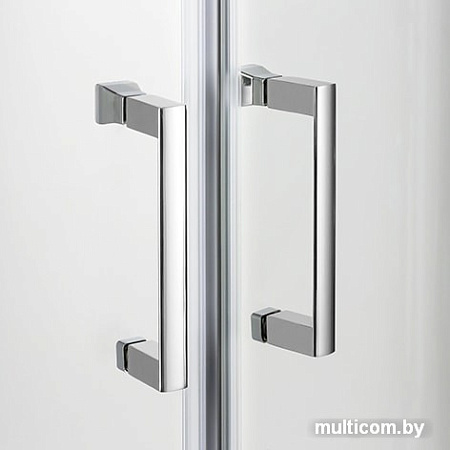 Душевой уголок NEW TRENDY Varia 90x90 K-0228 (графитовое стекло)