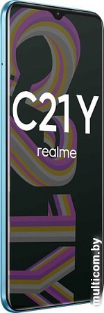 Смартфон Realme C21Y RMX3263 4GB/64GB азиатская версия (голубой)