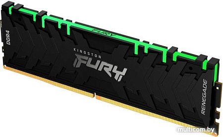 Оперативная память Kingston FURY Renegade RGB 16GB DDR4 PC4-24000 KF430C15RB1A/16