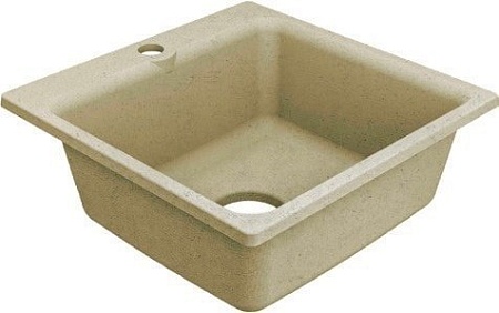 Кухонная мойка GranFest Smart GF-SM430 (бежевый)