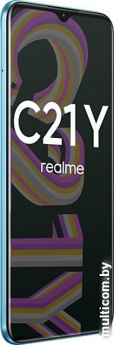 Смартфон Realme C21Y RMX3263 4GB/64GB азиатская версия (голубой)