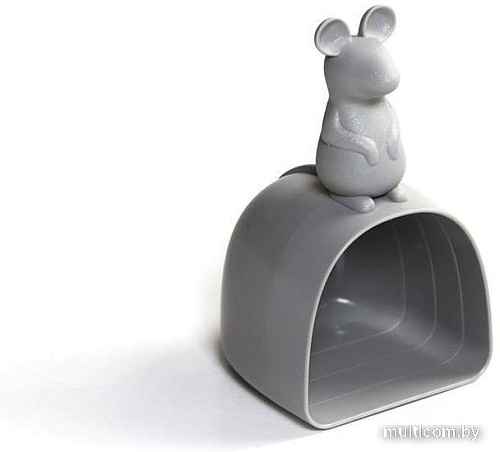 Емкость Qualy Lucky Mouse QL10298-CL-GY