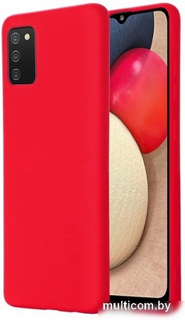 Чехол для телефона Case Cheap Liquid для Galaxy A02s (красный)