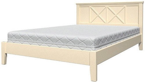 Кровать Bravo Мебель Грация-2 200x160 (слоновая кость)