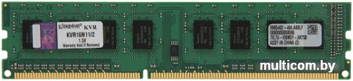 Оперативная память Kingston ValueRAM 2GB DDR3 PC3-12800 (KVR16N11/2)