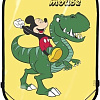 Накидка на автомобильное сидение Siger Disney Микки Маус Динозавр ORGD0103