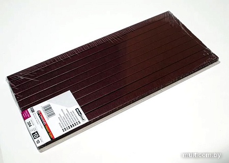 Металлический канал для переплета OPUS Classic Slim 304x10 мм OCHSLIM1030410BOR (10 шт, бордовый)