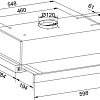 Кухонная вытяжка ZorG Technology Slim 850 60 S (черный)