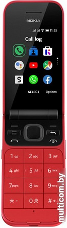 Мобильный телефон Nokia 2720 Flip (красный)