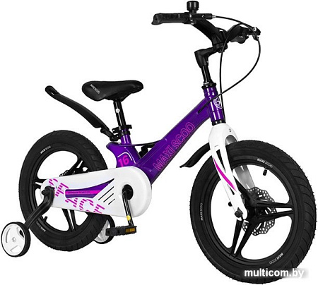 Детский велосипед Maxiscoo Space MSC-S1615D (фиолетовый)