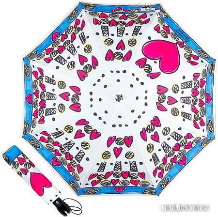 Зонт Moschino 7027-OCA Hearts Multi