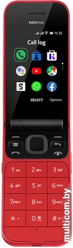 Мобильный телефон Nokia 2720 Flip (красный)