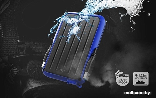 Внешний накопитель Silicon-Power Armor A66 2TB SP020TBPHD66SS3B