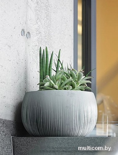 Кашпо Prosperplast Flower Pot DKB150-422U (серый)