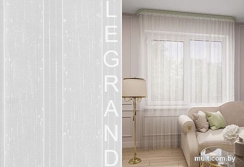Тюль Legrand Лайн 2x2.6 м (белый)