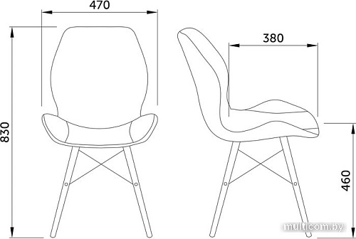Стул Седия Rio (темно-зеленый)