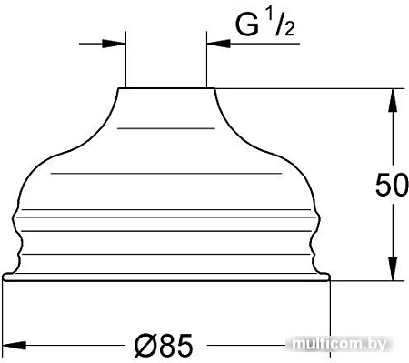 Верхний душ Grohe Relexa Basic 85 28404000