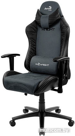 Кресло AeroCool Knight Steel Blue (черный/синий)