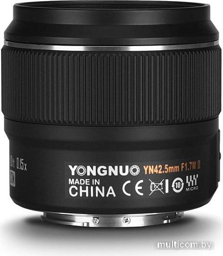 Объектив Yongnuo YN42.5mm f/1.7 M II