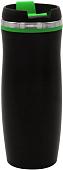 Термокружка UTTA Dark Latte 5007.04 0.42л (черный/зеленый)