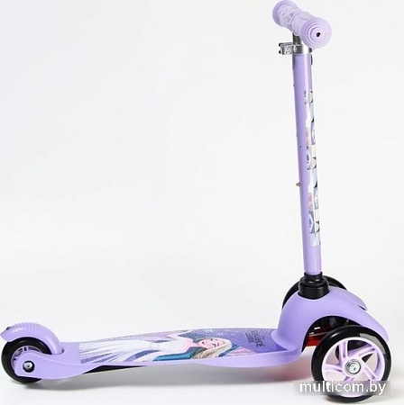 Трехколесный самокат Sima-Land Холодное сердце 7141745 (фиолетовый)