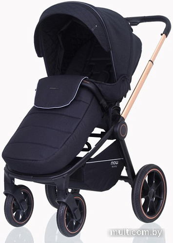 Универсальная коляска Rant MOWbaby Zoom PU (2 в 1, gold black)