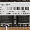 Оперативная память AMD Radeon 8ГБ DDR3 SODIMM 1333 МГц R338G1339S2S-UO