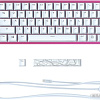 Клавиатура HyperX Alloy Origins 60 Pink (HyperX Aqua)
