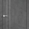 Межкомнатная дверь Velldoris Techno М2 90x200 (муар темно-серый)