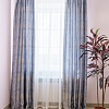 Комплект штор Decoretto Гранж ГСС-K5 2.25x2.6 м (синий/серый, 2 шт)