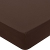 Постельное белье Миланика Шоколад на резинке 180x200 (поплин г/к)