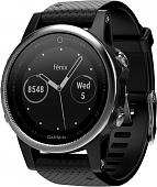 Умные часы Garmin Fenix 5S 42mm (серебристый/черный) [010-01685-02]