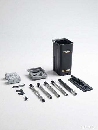 Швабра с отжимом Zetter S Home-bs-b (черный)